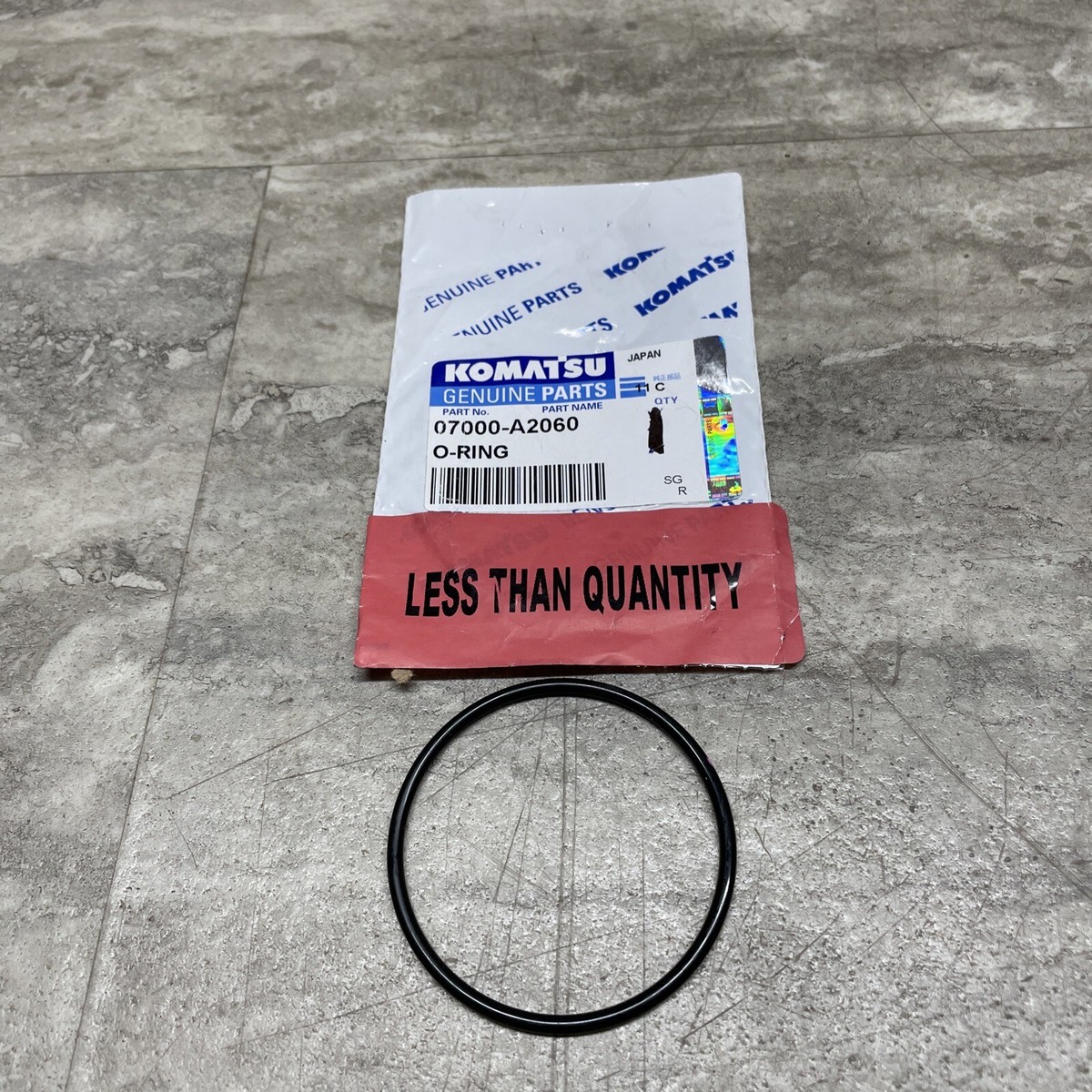 OEM Komatsu 07000-A2060 O-Ring, New | eBay