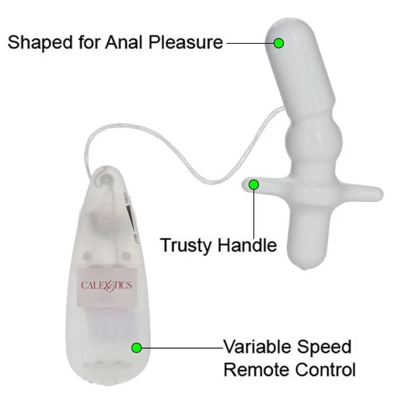 Pocket Exotics Vibrador Anal T Vibe Butt Plug Foto 3 de 4