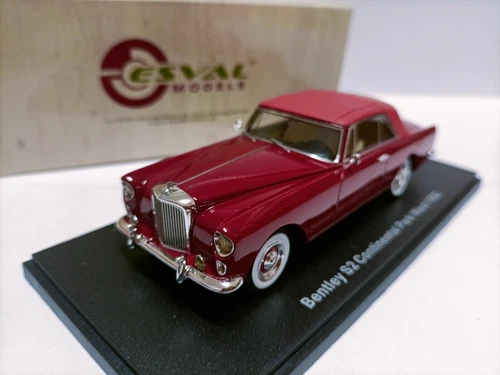 Esval 1/43 Bentley S2 Continental Luxury Resin Car Model Ward 1962 - Picture 1 of 6