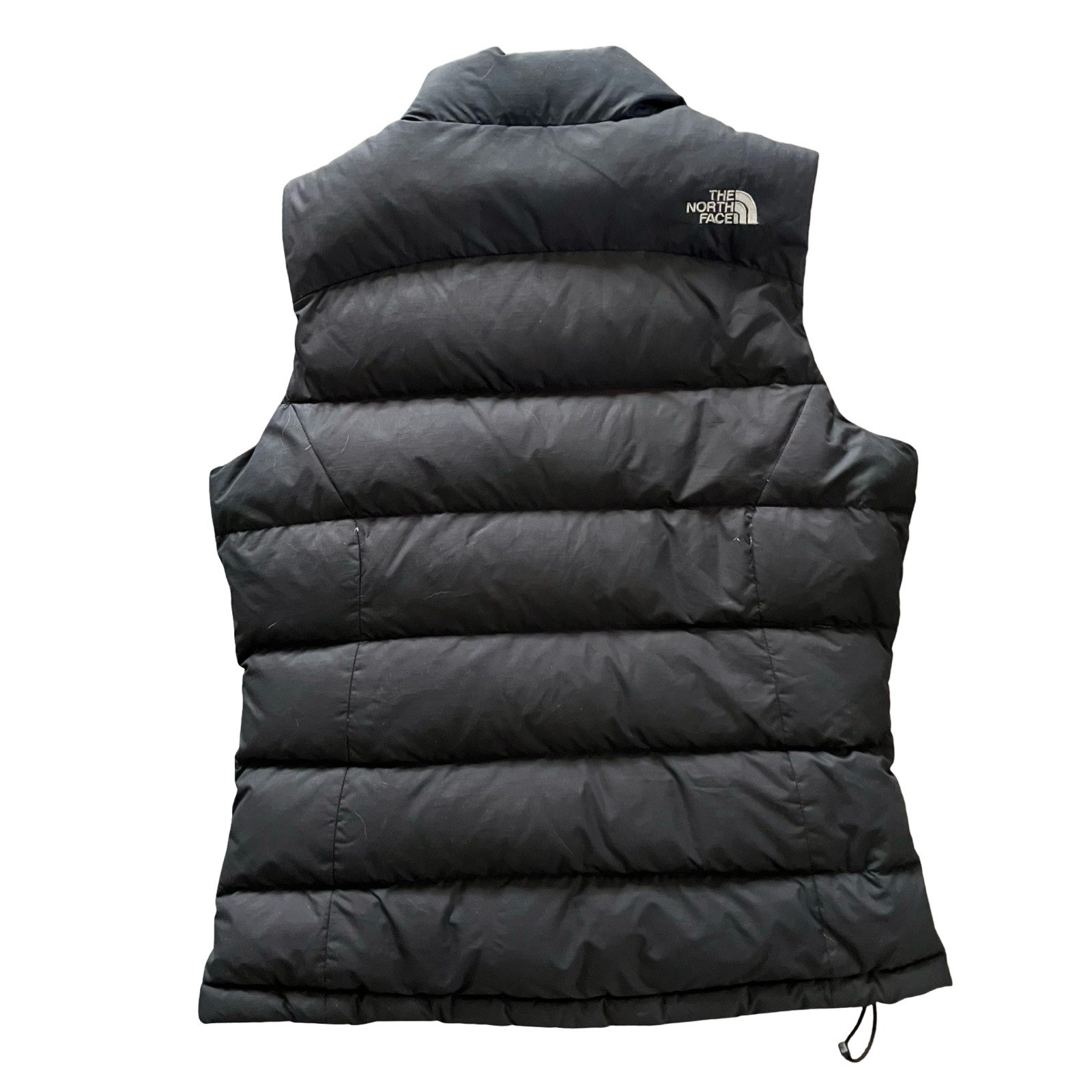 North Face 700 Vest Womens S Black Puffer Goose Down Fill Jacket Full Zip VTG thumbnail 2