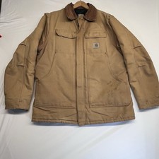 Vintage 90 s XLT Carhartt Coat Duck  Quilt Li...