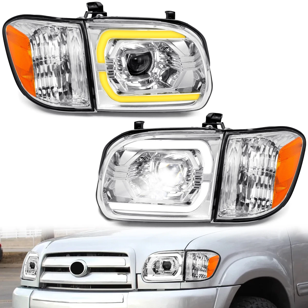 Headlights for Toyota Sequoia for sale | eBay