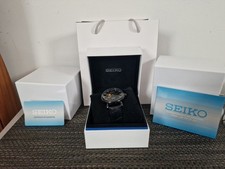 Seiko mod presage open heart black