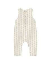 Rylee Cru Collective Button Linen-Blend Jumpsuit