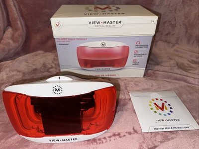 MATTEL VIEW MASTER Virtual Reality Deluxe VR Viewer With Original Box & Instr.