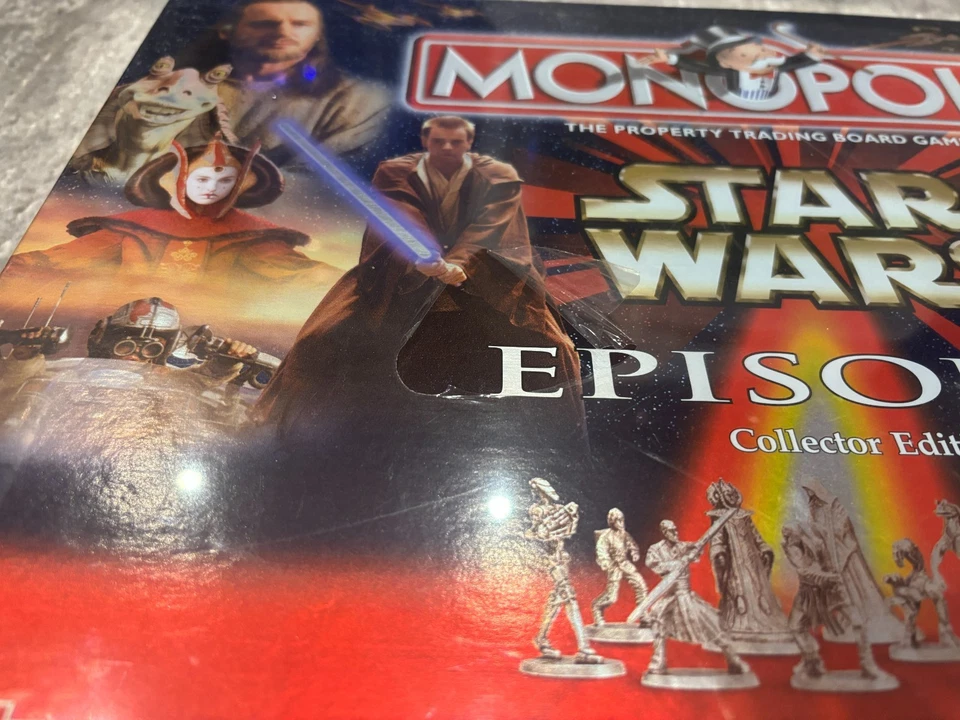 Monopoly Star Wars Episode 1 Collector Edition 1999  Shrinkwrapped - Image 2 of 4