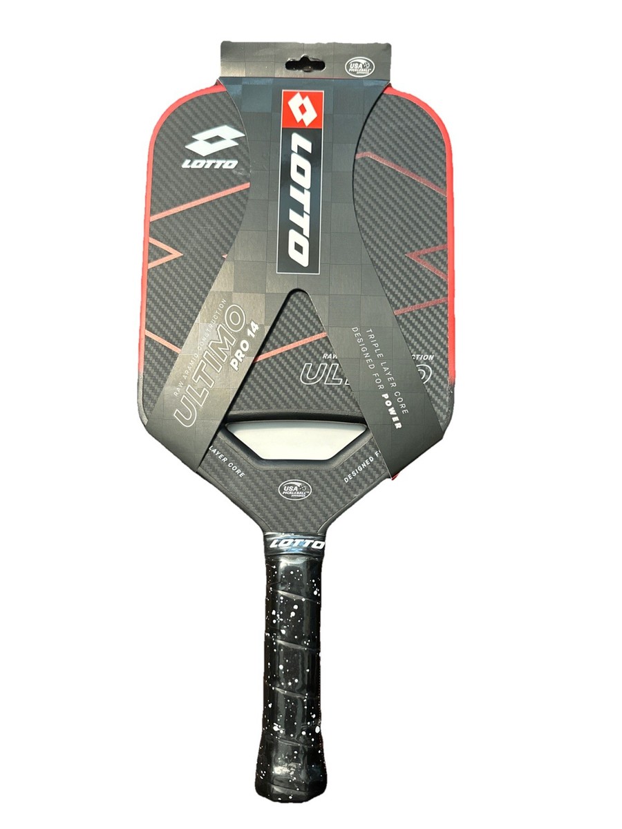 LOTTO Ultimo Pro 14 Pickleball Paddle - Carbon 14mm