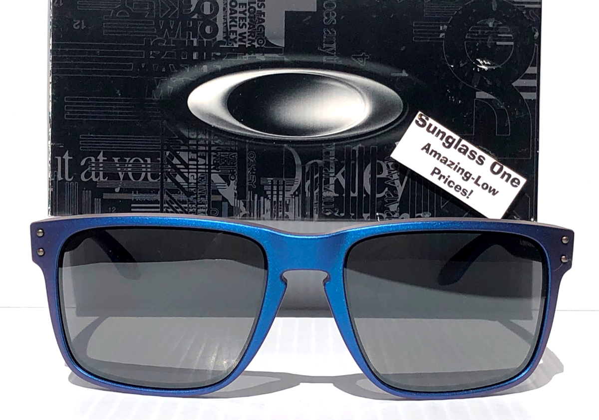 Oakley HOLBROOK XL Matte Blue Colorshift PRIZM POLARIZED Black