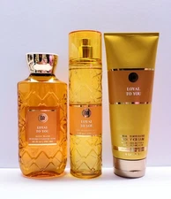 Bath & Body Works LOYAL TO YOU Fragrance Mist, Body Cream and Body Wash (3 pcs)