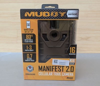 Muddy Manifest 2.0 MUD-VRZ V4 Verizon Cellular Trail Camera 16MP