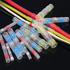 Waterproof Heat Shrink Wire Connectors: IP67 Welding Ring Terminal Set - NEW