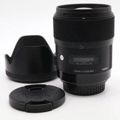 SIGMA Art 35mm F1.4 DG HSM [Canon EF Mount] funktionstüchtig