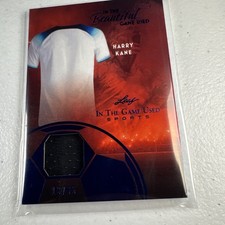 2025 Leaf In The Beautiful Game Used Sapphire Harry Kane 13/65 Patch