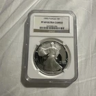 1995-P American Silver Eagle ASE S$1 NGC PF69 PR69 PROOF ULTRA CAMEO UCAM !