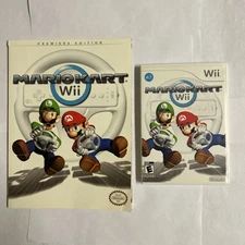 Mario Kart Wii (Nintendo Wii, 2008) Complete W/ Manual And Strategy Guide