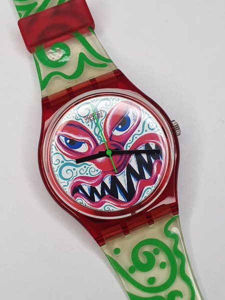 Swatch Monster Time GR121 - funktioniert - 34mm