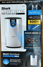 Shark HP102 Air Purifier with True HEPA - White NEW sealed