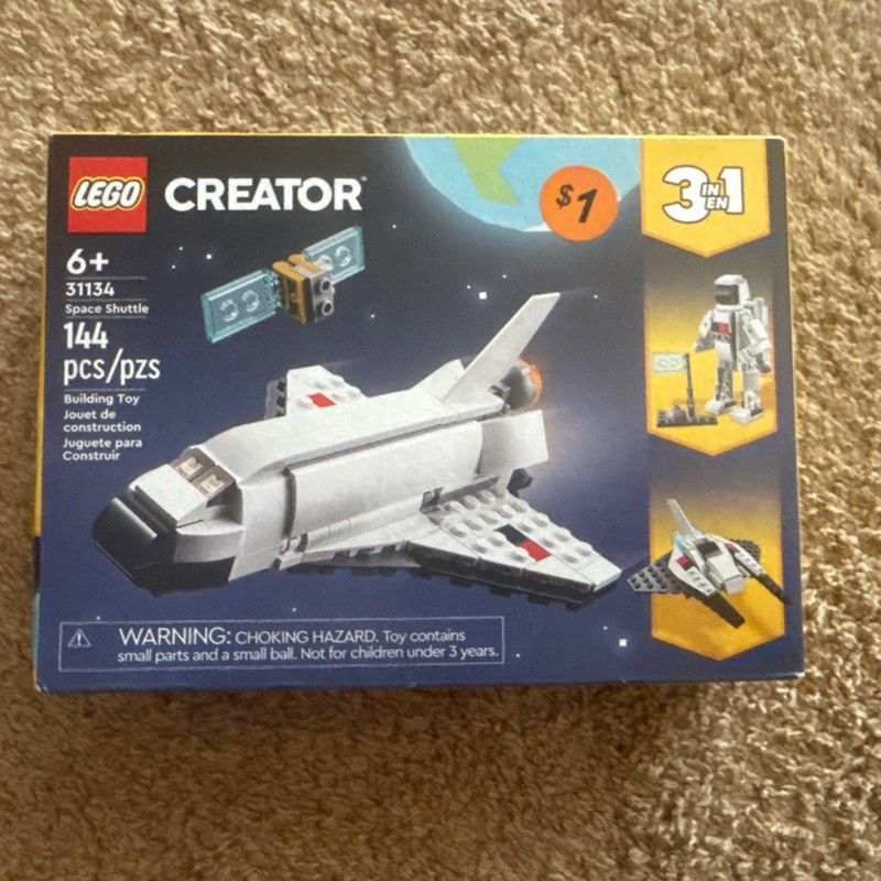 LEGO Creator 3 in 1 Space Shuttle - New In Box Factory Sealed