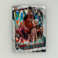 Panini 2025 Prizm WNBA Te-Hina Paopao Atlanta Dream WHITE SEISMIC RC #61