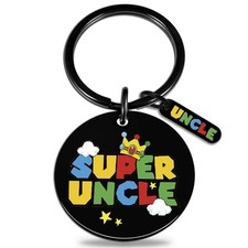 igvean Uncle Gifts Super Uncle Keychain Best ...