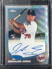 Arcia, Oswaldo - 2013 Topps Chrome - Autograph - 18/499-INV