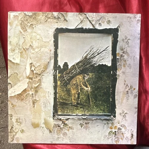 Led Zeppelin IV Vinyl LP Atlantic SD 7208 Original Cover Classic Rock 1971