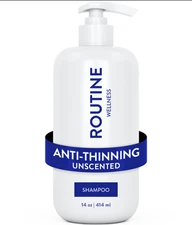 Routine Wellness Anti-Thinning Shampoo & Unscented NEW FREE SHIPPING