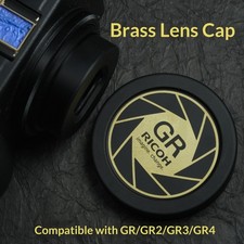 Metal Lens Cap  Protective Cover for Ricoh GR GR2 GR3 GR3X GR4