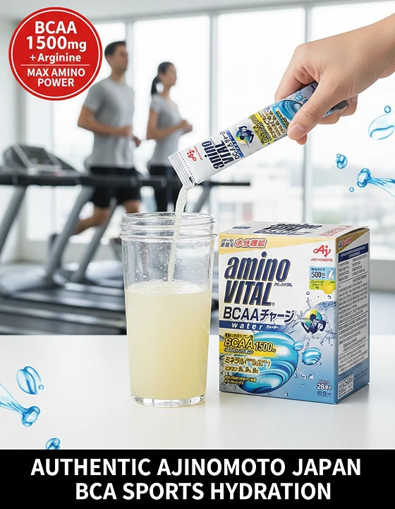 Ajinomoto Amino Vital BCAA Carga Agua 28 Palitos Sabor Pomelo Bebida Deportiva