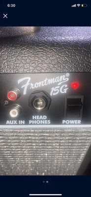 Fender Frontman 15G 15 watt Guitar Amp for sale online | eBay Fender Frontman 15G 15 watt Guitar Amp for sale online | eBay