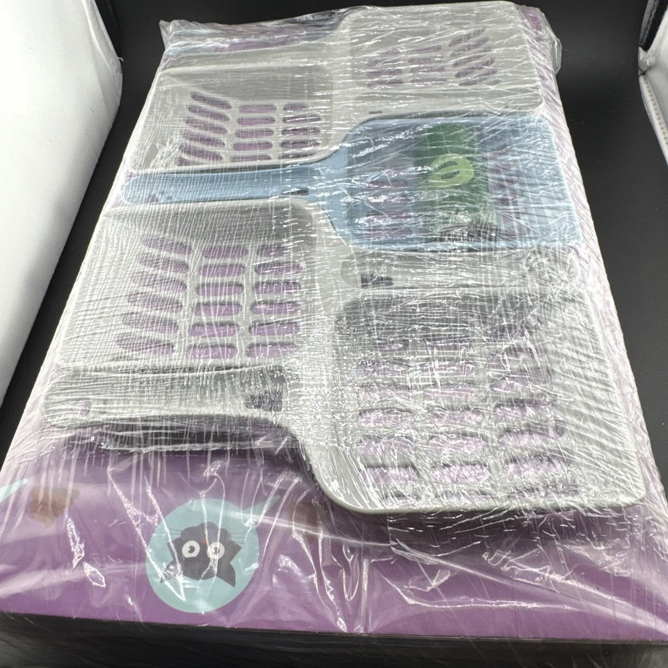 30 Pack Disposable Cat Litter Box Foldable Paper Kitty Tray 13.8x10x2 in Smal... - Image 4 of 4