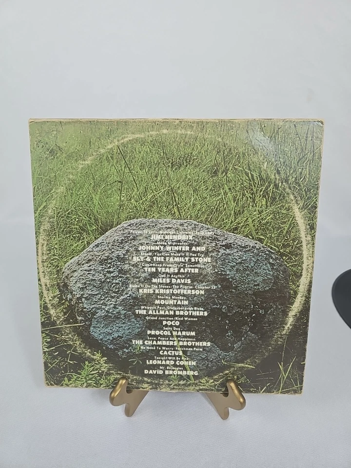 The First Great Rock Festivals Of The Seventies LP G3X 30805 Terre Haute Press! Foto 4 de 4