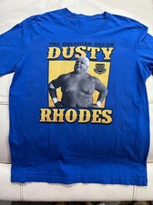 Dusty Rhodes Star Gift For Fans Heavy Cotton Blue T Shirt S-5XL MC590