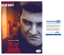John Magaro ‘The Many Saints Of Newark’ Signed 8x10 Photo ‘Silvio Dante’ ACOA