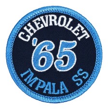 1965 Chevrolet Impala Ss Embroidered Patch Blackaqua Iron-on Sew-on Jacket Hat 1965 Chevrolet Impala Ss Embroidered Patch Blackaqua Iron-on Sew-on Jacket Hat