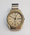 Vintage 1973 Seiko 2002 Gold Mens Watch 3803-7050 Japan