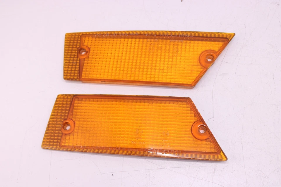 Honda Goldwing 1200 GL1200I 1987 interestatal interestatal interestatal conjunto de lentes de señal de giro frontal Foto 2 de 3