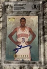 1996-97 SkyBox Premium Allen Iverson Rookie Signed Auto BGS Authentic RC HOF #85