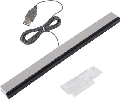 Tuboopy Dolphin Bar USB Wii Sensor Bar, PC Wii Infrared Ray Motion Sensor Bar fo