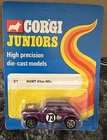 Corgi Juniors 21 BVRT VITA MIN 1300 Mini Cooper S on Original UN PUNCHED Card