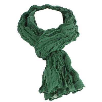 Chèche (foulard) Coton Militaire Vert - Marque CLJ Charles Le Jeune - 80x160 Cm - Neuf Avec étiquettes
