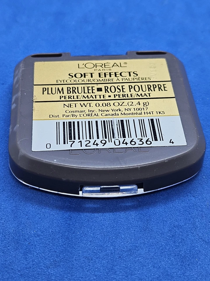 L'Oreal SOFT EFFECTS Eye Colour Shadow Duo PLUM BRULEE ∙ ROSE POURE Perle/Matte - Image 4 of 4