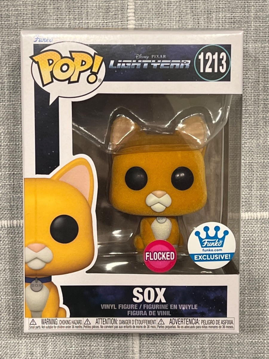 Funko POP Disney LightYear Flocked Sox Flocked Shop Exclusive