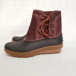 sperry wedge rain boots