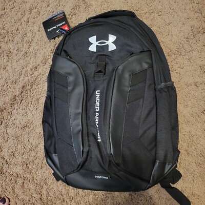 Under Armour UA Backpack School Laptop Bag Black NWT Free Ship
