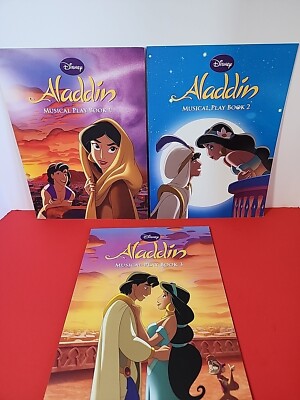 Disney's Aladdin Musical Play Book 1, 2, And 3 (2018)