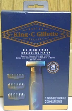 King C. Gillette All-in-One Cordless Edge-Trim-Stubble Shaver