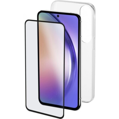 Cellularline PROTKITGALA55T - Protection Kit Samsung Galaxy A55 5G - transparent