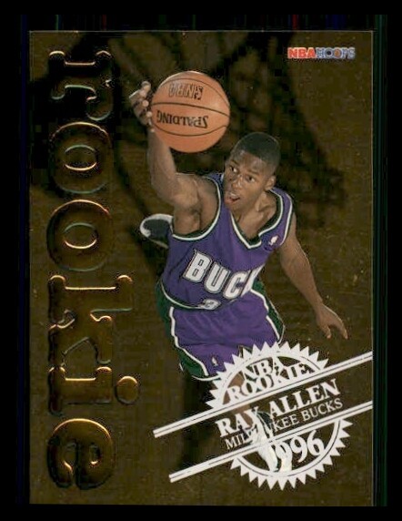 1996-97 Hoops Rookies   #2 Ray Allen