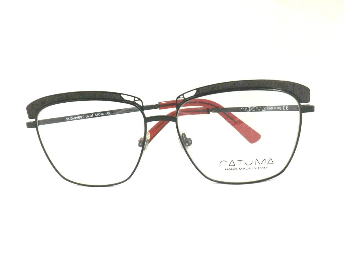 CATUMA SUD OVEST Frames for Eyeglasses Woman Metal New Made Italy